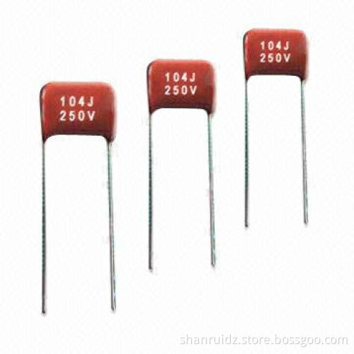 Metalized Polyester Film Capacitors, High-capacitance Rate, Impulse Strength with High Impact